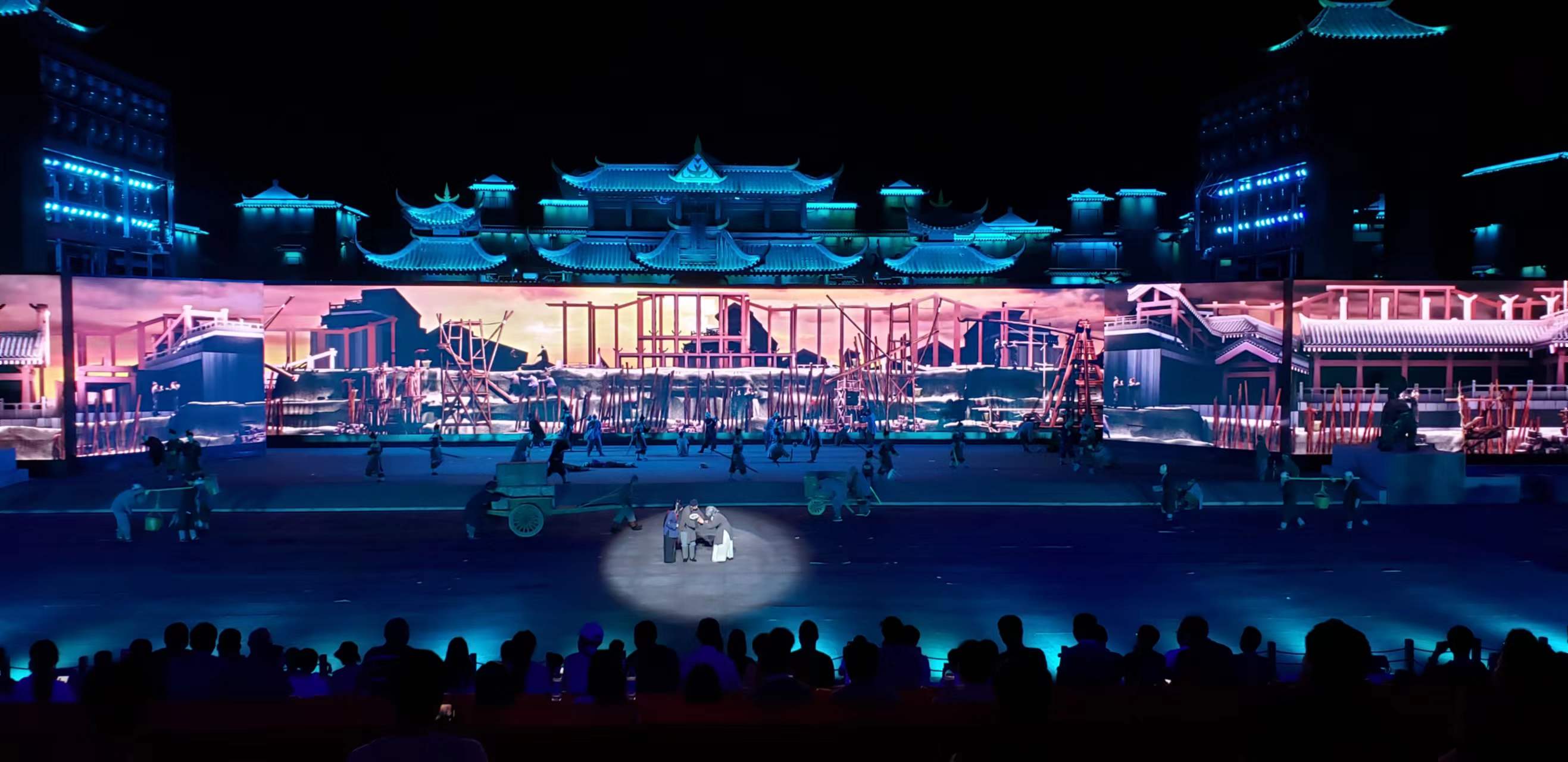 對開移動(dòng)翻轉(zhuǎn)LED屏3